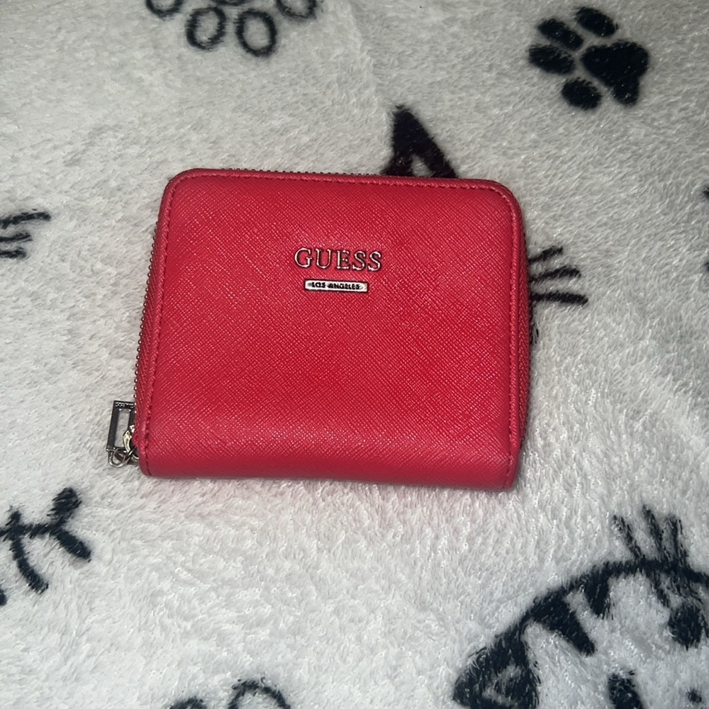 Cherry Red Guess Wallet 🍒